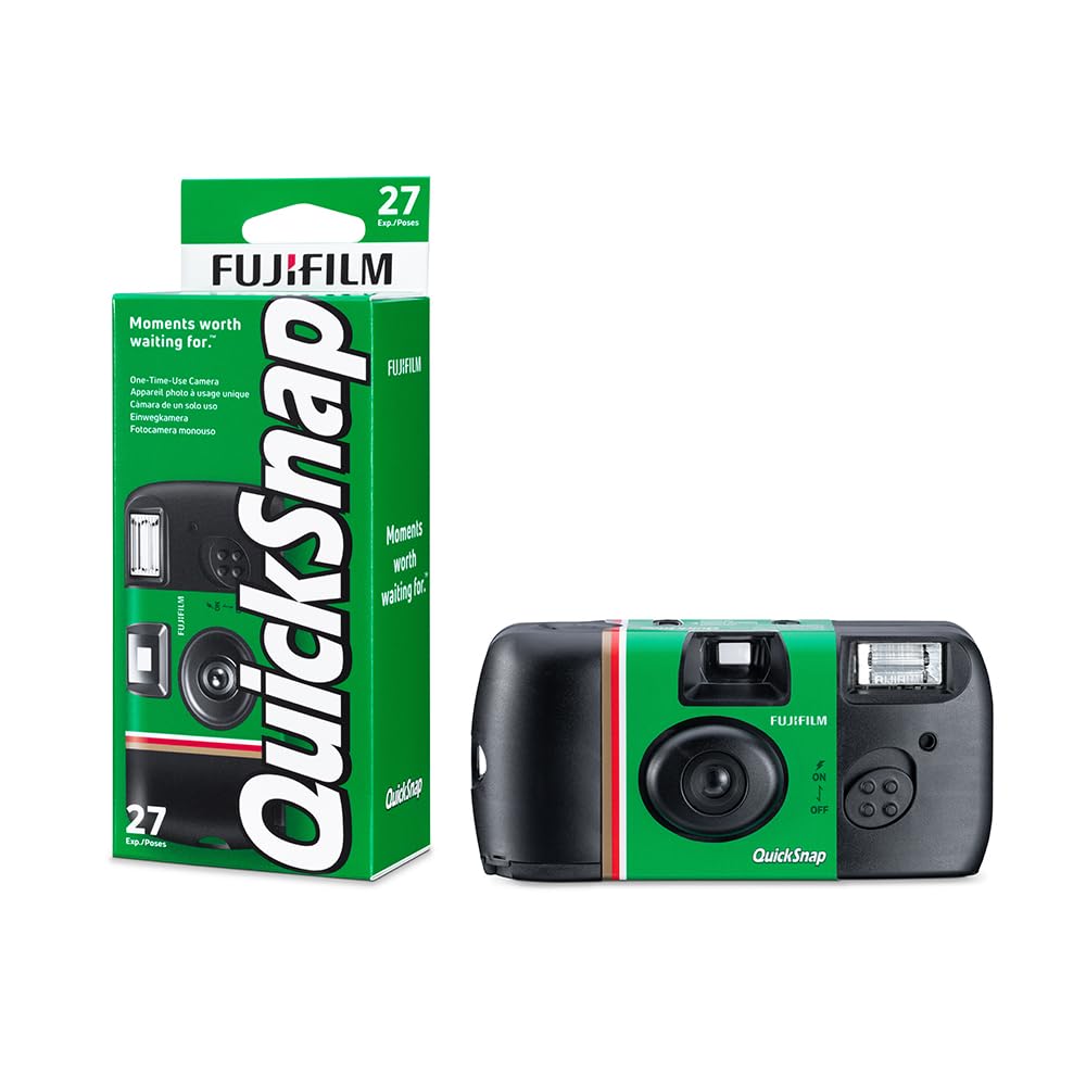 Amazon.com : Fujifilm QuickSnap Flash 400 One-Time-Use Camera - 27